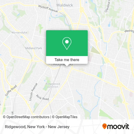 Ridgewood map