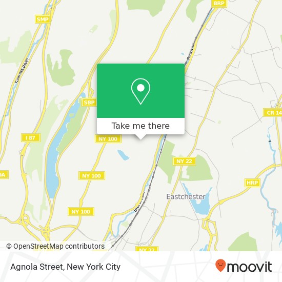 Mapa de Agnola Street