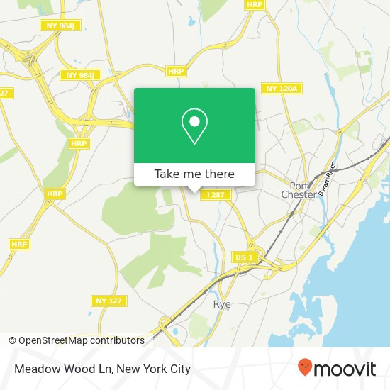 Meadow Wood Ln map