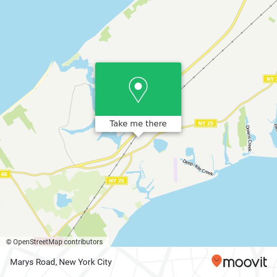 Mapa de Marys Road