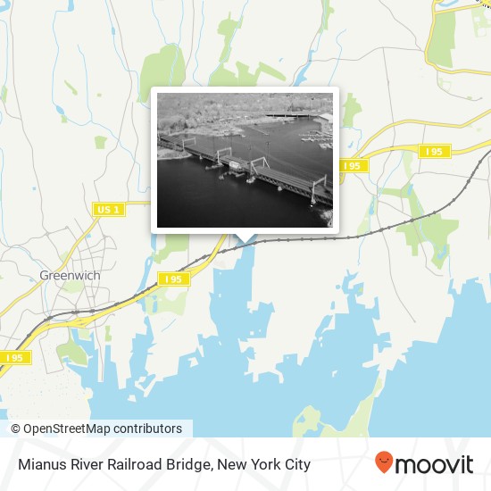 Mapa de Mianus River Railroad Bridge