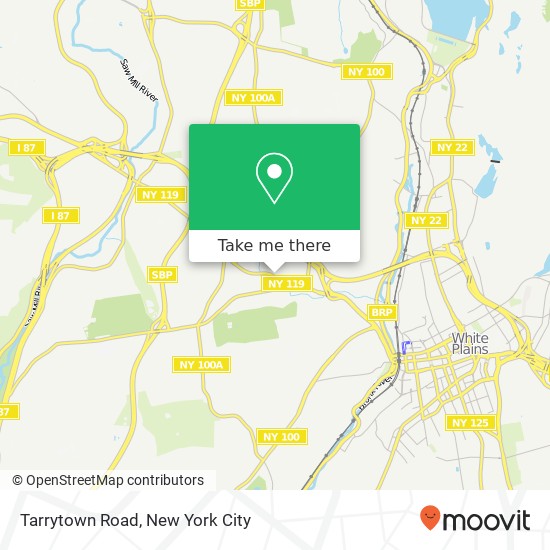 Tarrytown Road map