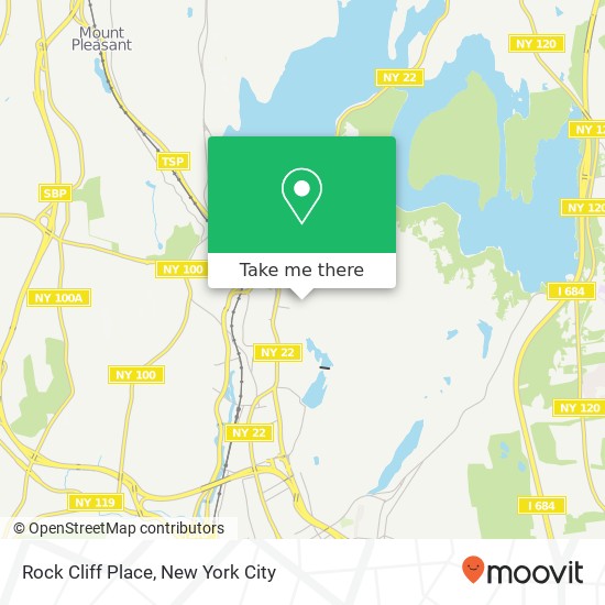 Mapa de Rock Cliff Place