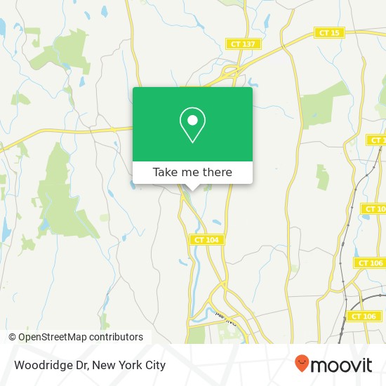 Mapa de Woodridge Dr