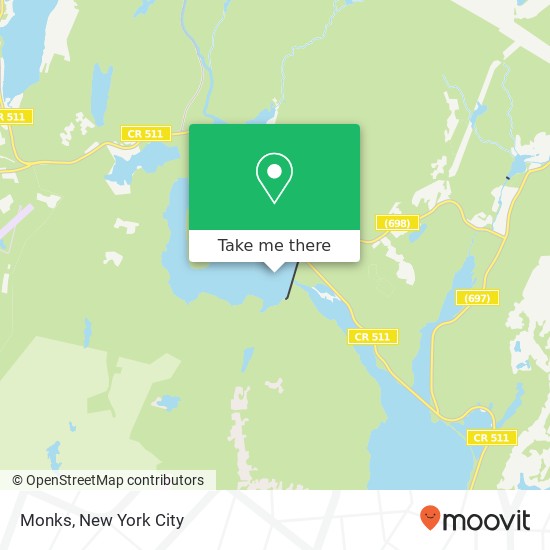 Mapa de Monks
