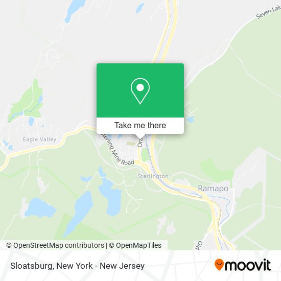 Mapa de Sloatsburg