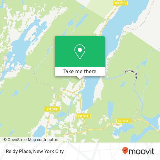 Mapa de Reidy Place