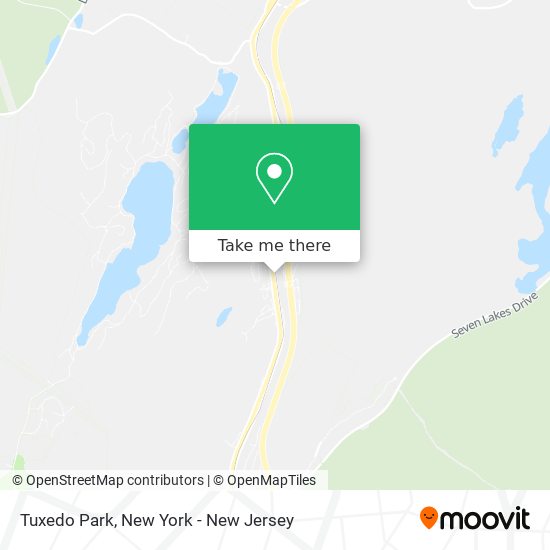 Mapa de Tuxedo Park