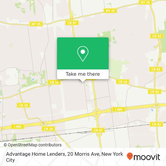Advantage Home Lenders, 20 Morris Ave map