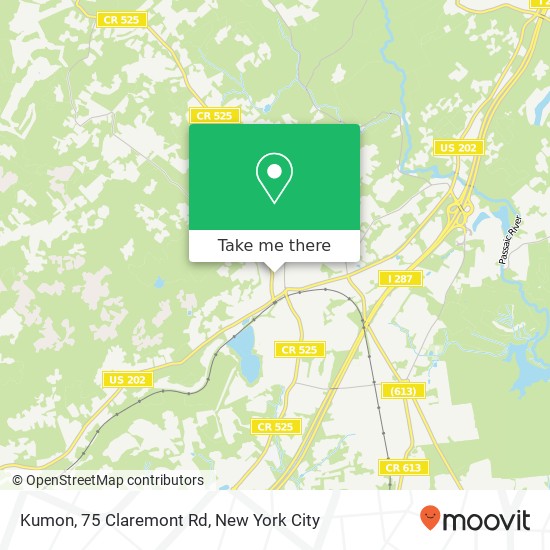 Mapa de Kumon, 75 Claremont Rd