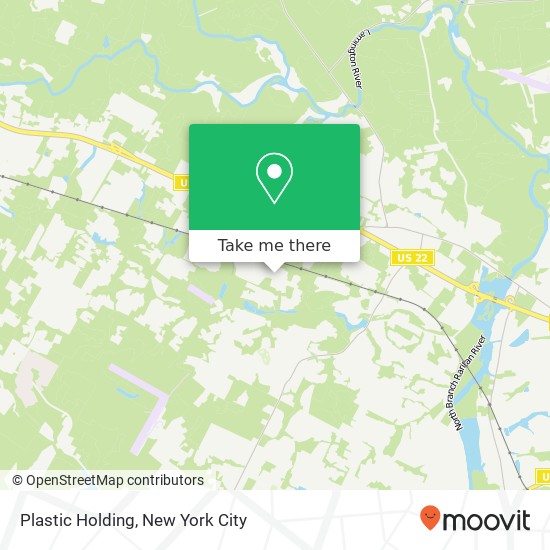 Plastic Holding map