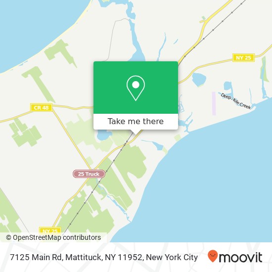 Mapa de 7125 Main Rd, Mattituck, NY 11952