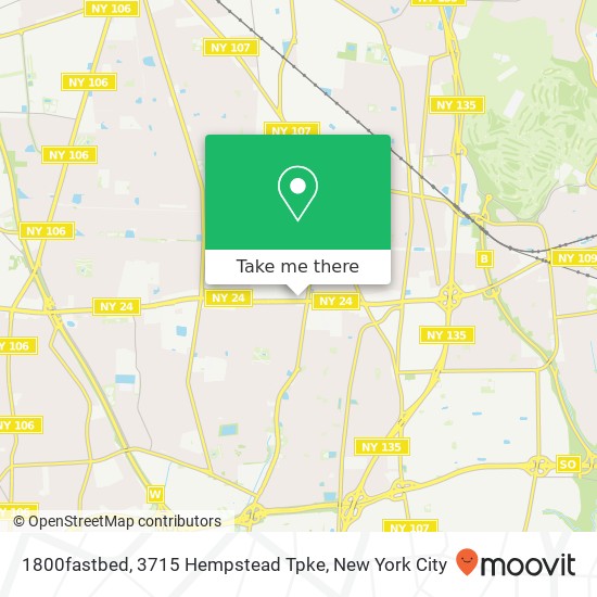 1800fastbed, 3715 Hempstead Tpke map