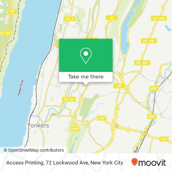 Access Printing, 72 Lockwood Ave map