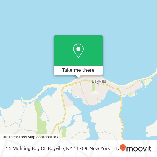 16 Mohring Bay Ct, Bayville, NY 11709 map