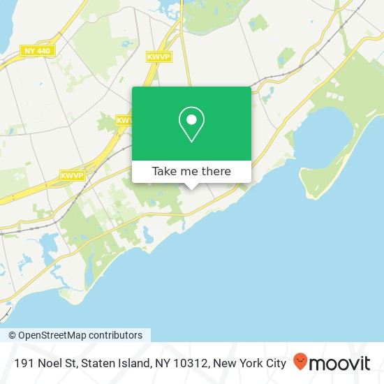 191 Noel St, Staten Island, NY 10312 map