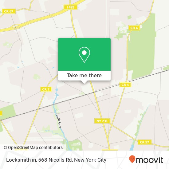 Locksmith in, 568 Nicolls Rd map