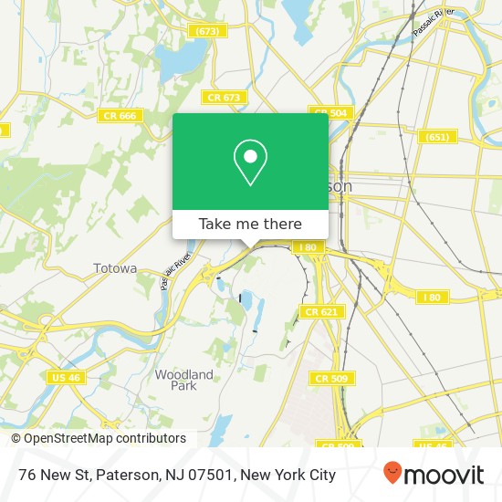 76 New St, Paterson, NJ 07501 map