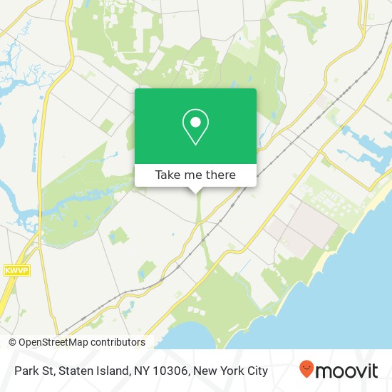 Park St, Staten Island, NY 10306 map