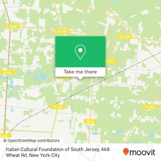 Italian Cultural Foundation of South Jersey, 468 Wheat Rd map