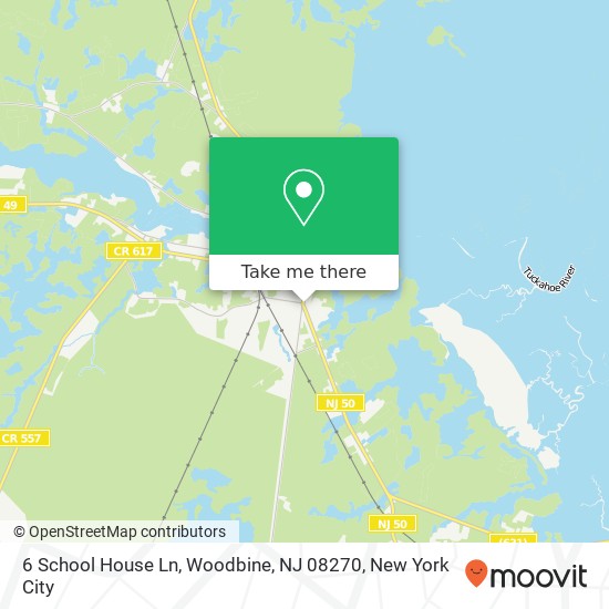6 School House Ln, Woodbine, NJ 08270 map