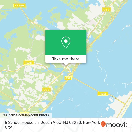 6 School House Ln, Ocean View, NJ 08230 map