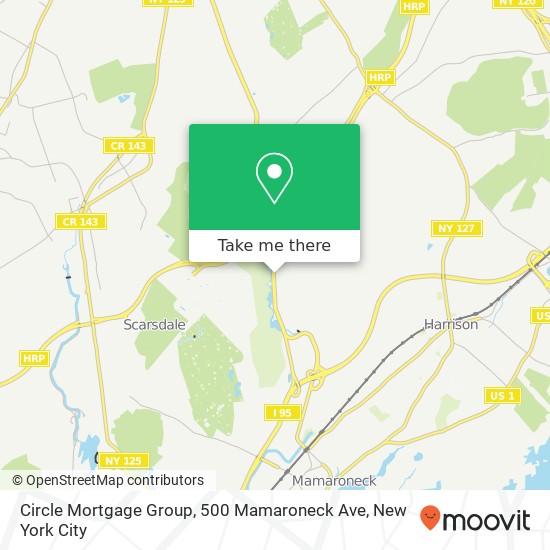 Circle Mortgage Group, 500 Mamaroneck Ave map