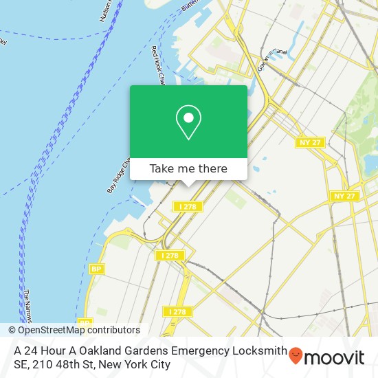 A 24 Hour A Oakland Gardens Emergency Locksmith SE, 210 48th St map