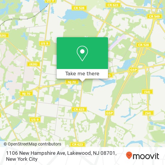 1106 New Hampshire Ave, Lakewood, NJ 08701 map