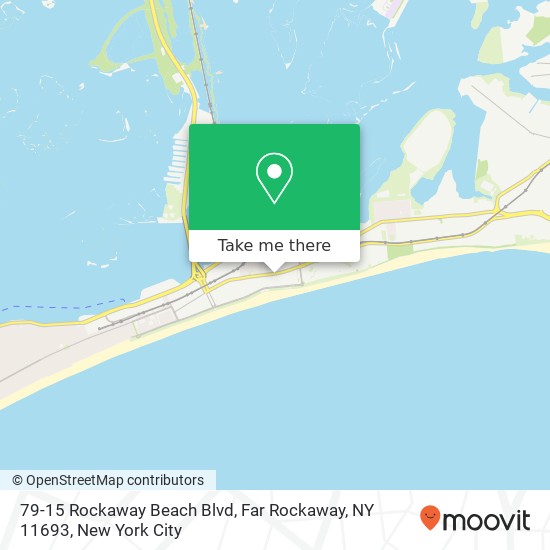 79-15 Rockaway Beach Blvd, Far Rockaway, NY 11693 map