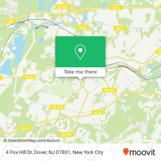 4 Fox Hill Dr, Dover, NJ 07801 map