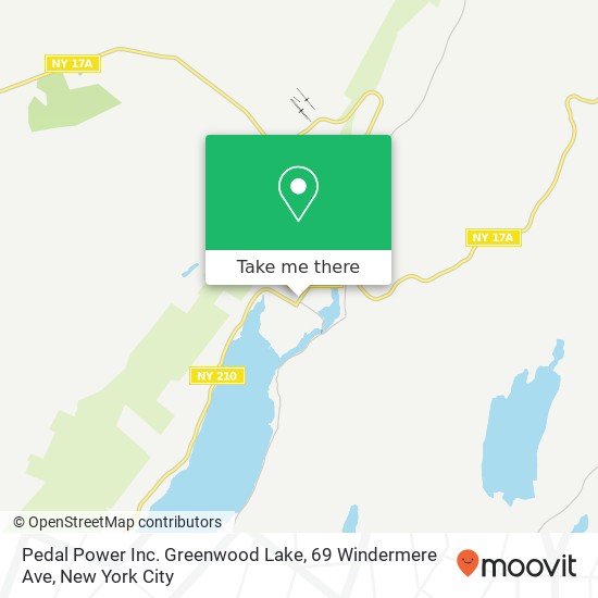 Pedal Power Inc. Greenwood Lake, 69 Windermere Ave map