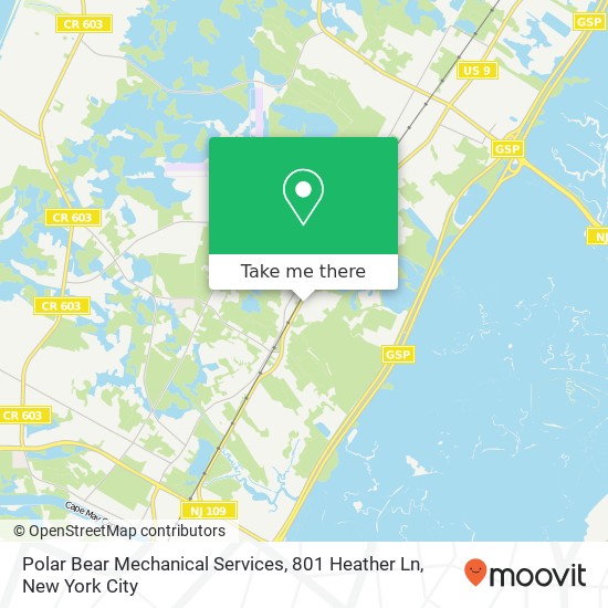 Polar Bear Mechanical Services, 801 Heather Ln map