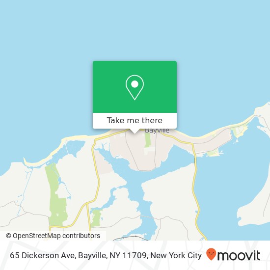 65 Dickerson Ave, Bayville, NY 11709 map