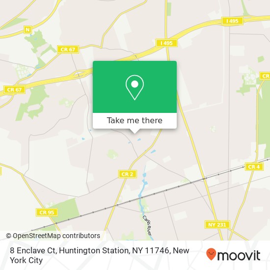 8 Enclave Ct, Huntington Station, NY 11746 map
