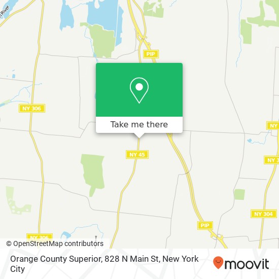 Orange County Superior, 828 N Main St map