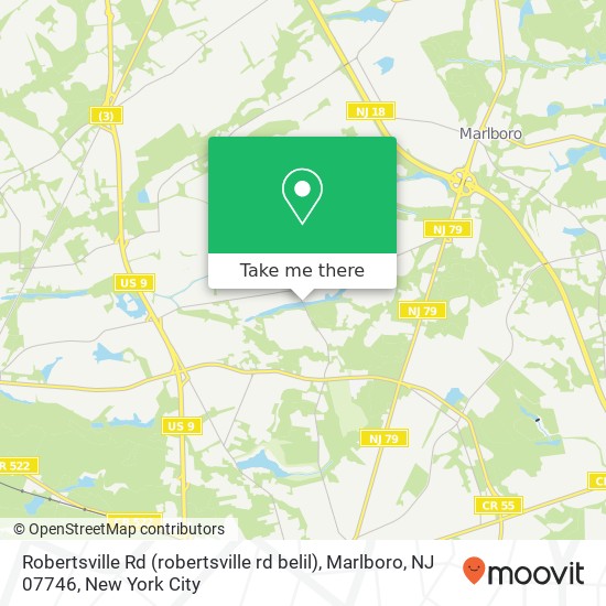 Robertsville Rd (robertsville rd belil), Marlboro, NJ 07746 map