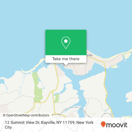 12 Summit View Dr, Bayville, NY 11709 map
