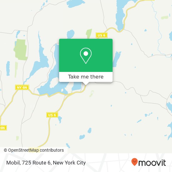 Mapa de Mobil, 725 Route 6