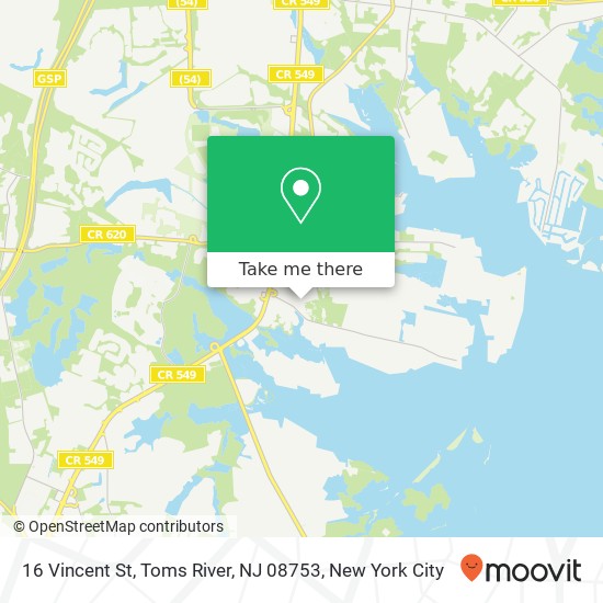 16 Vincent St, Toms River, NJ 08753 map