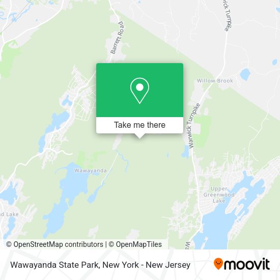 Wawayanda State Park, Highland Lakes, NJ 07422 map