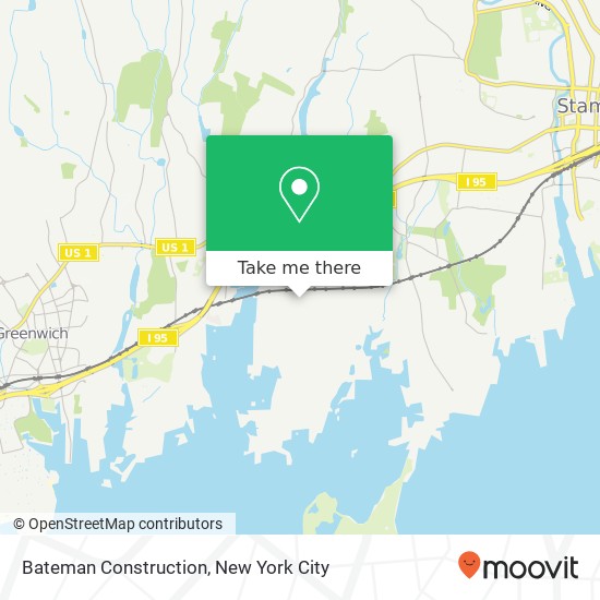 Mapa de Bateman Construction