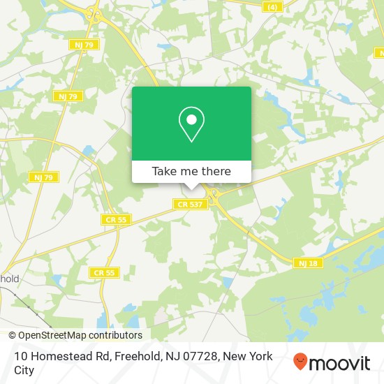 10 Homestead Rd, Freehold, NJ 07728 map