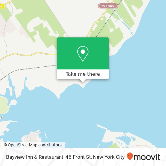 Mapa de Bayview Inn & Restaurant, 46 Front St