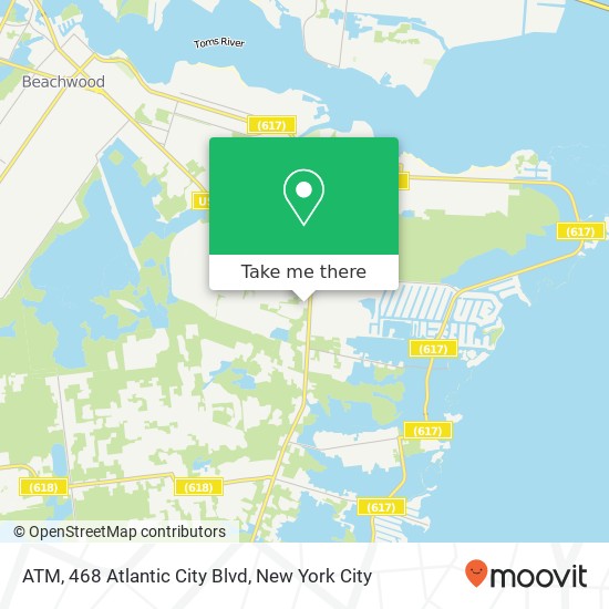 ATM, 468 Atlantic City Blvd map