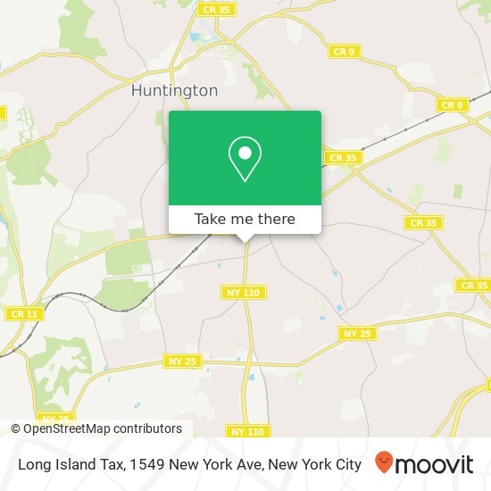 Long Island Tax, 1549 New York Ave map