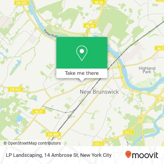 LP Landscaping, 14 Ambrose St map