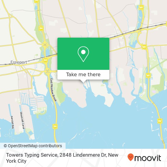 Towers Typing Service, 2848 Lindenmere Dr map