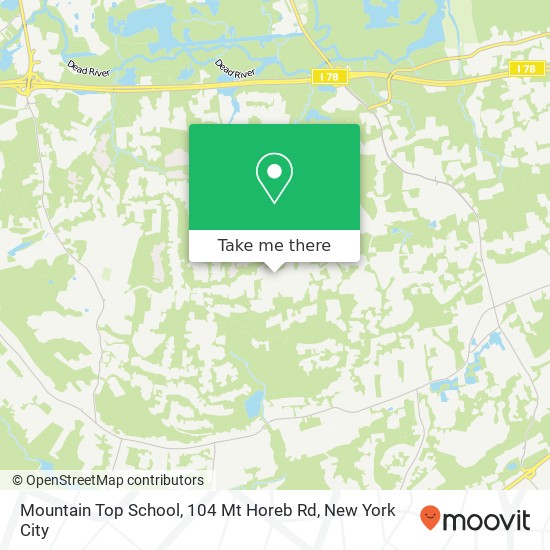 Mountain Top School, 104 Mt Horeb Rd map