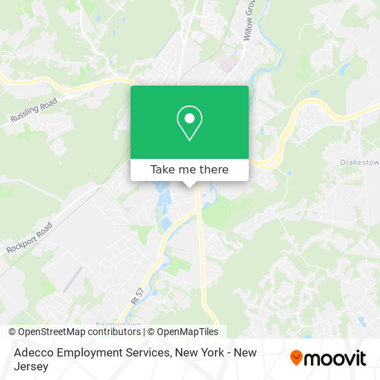 Adecco Employment Services map